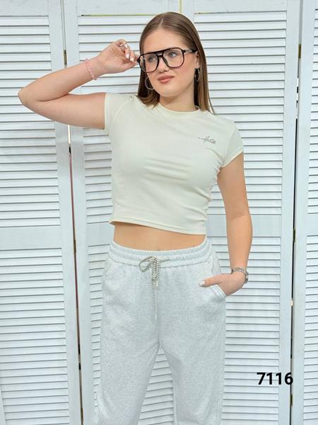 Топ MMC clothes (42-48) 7116 milk (лето)