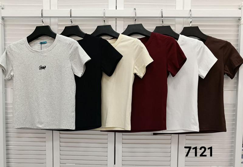 Футболка MMC clothes (42-48) 7121 black (лето)