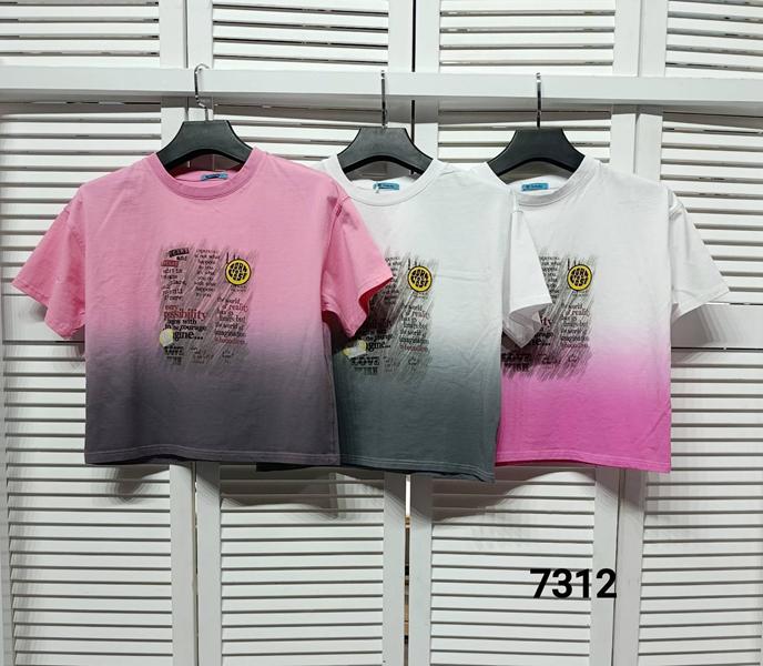 Футболка MMC clothes (one size) 7312 pink-grey (лето)
