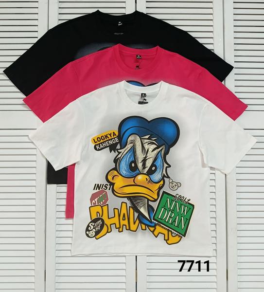 Футболка MMC clothes (one size) 7711 white (лето)