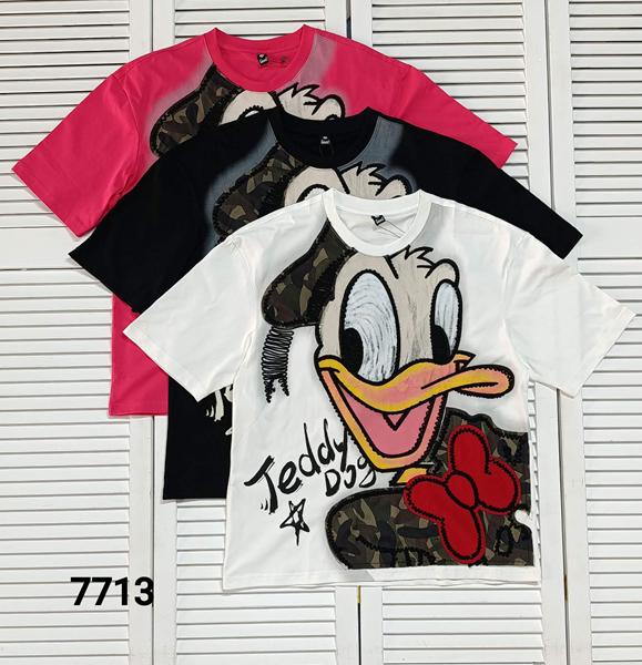 Футболка MMC clothes (one size) 7713 white (лето)