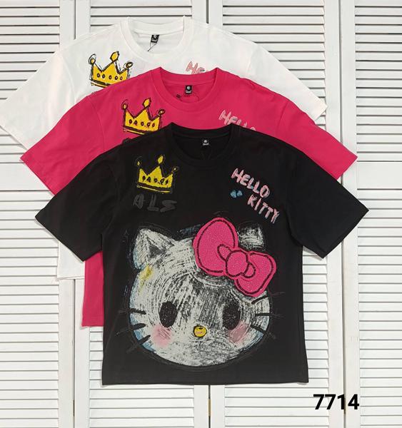 Футболка MMC clothes (one size) 7714 black (лето)