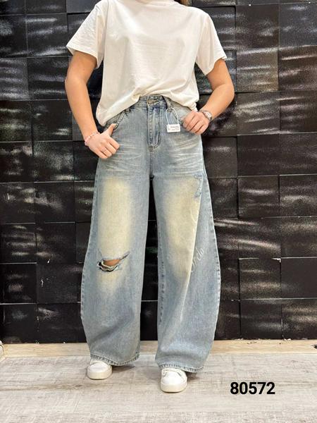 Джинсы MMC clothes (42-48) 80572 l.blue (деми)