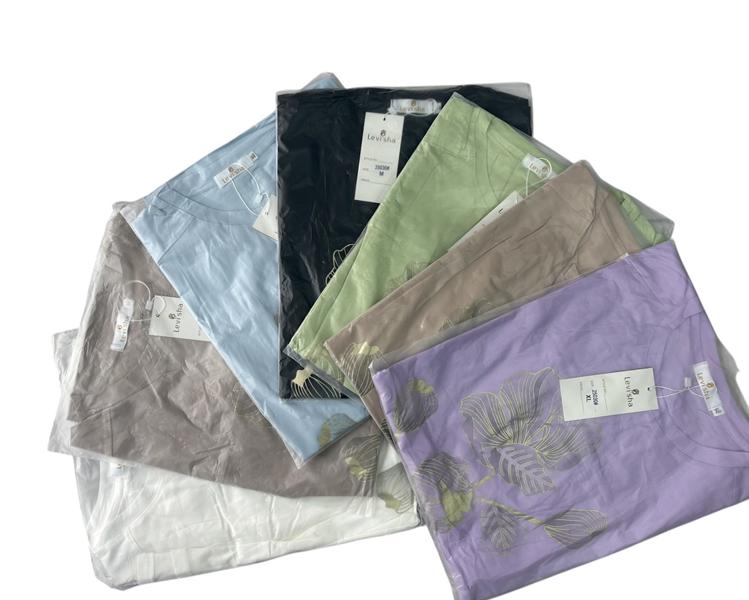 Футболка LeVisha (46-50) 25030 lilac (лето)