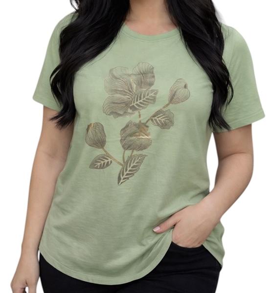 Футболка LeVisha (46-50) 25030 mint (лето)