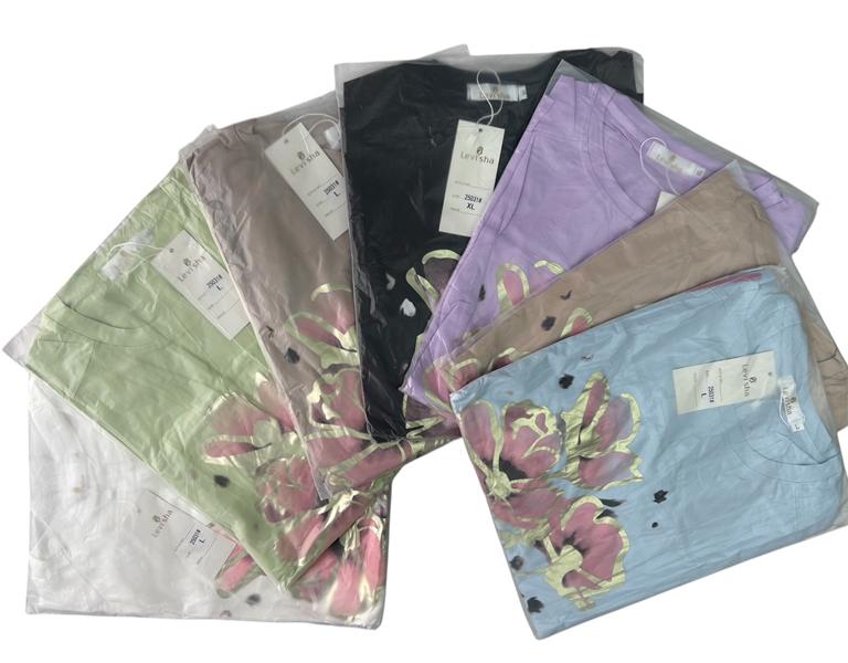 Футболка LeVisha (46-50) 25031 beige (лето)