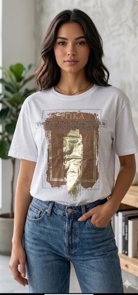 Футболка LeVisha (44-48) 25051 white (лето)