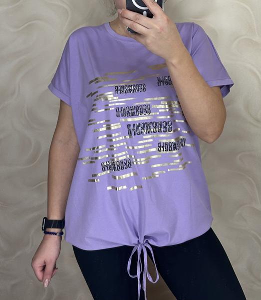 Футболка LeVisha (52-54) 25307 lilac (лето)