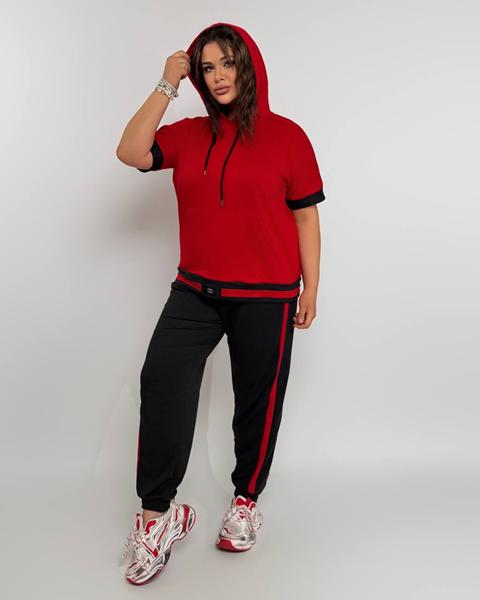 Костюм спорт Seven Zikina (48-62) 962 red (лето)