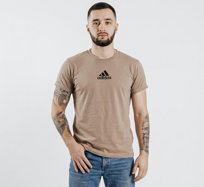 Футболка Sport style (46-54) 1-2 beige (лето)