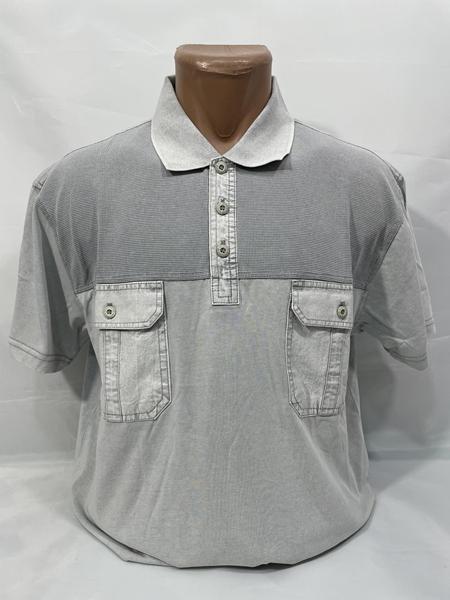 Футболка Sabihina (XL-5XL) SB1815 l.grey (лето)