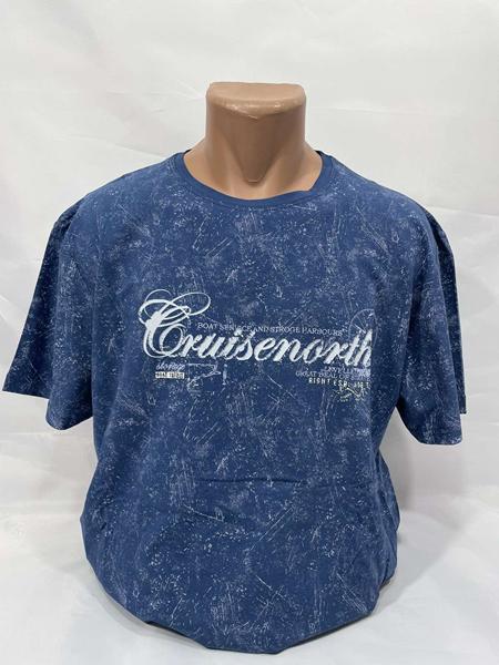 Футболка Sabihina (2XL-5XL) SB1854 blue (лето)