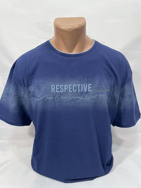 Футболка Sabihina (2XL-5XL) SB1860 blue (лето)