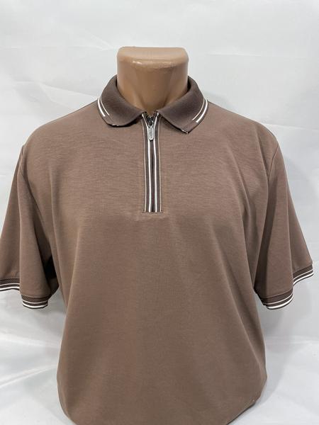 Футболка Sabihina (M-2XL) SB1889 brown (лето)