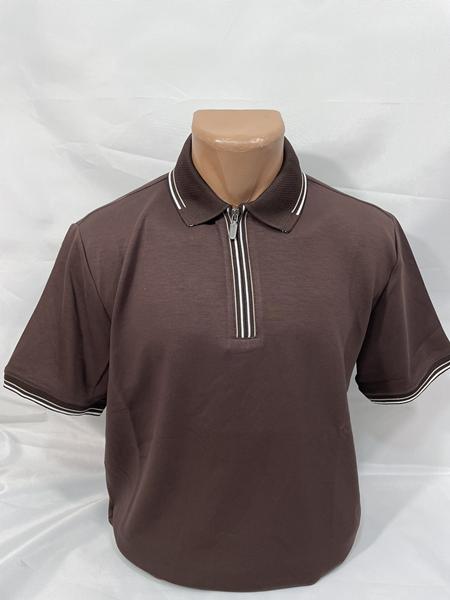 Футболка Sabihina (M-2XL) SB1890 brown (лето)