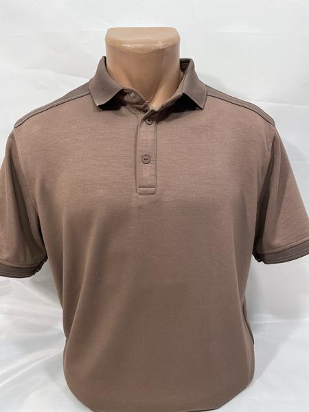 Футболка Sabihina (M-2XL) SB1896 brown (лето)