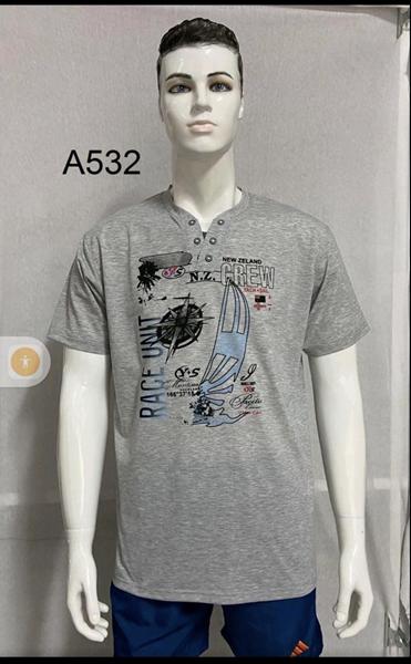 Футболка Ayden (46-54) A532 grey (лето)