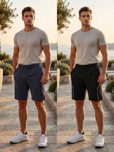 Шорты Samo (52-60) 25002 black (лето)