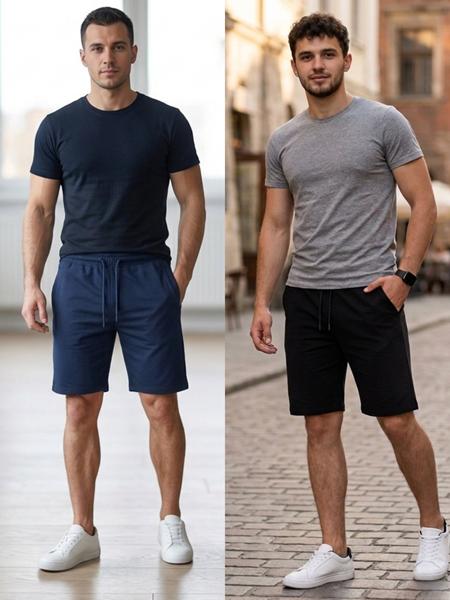 Шорты Samo (48-56) 9302 navy (лето)