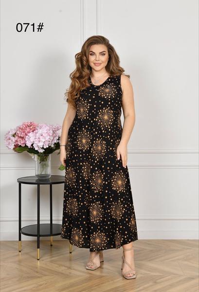 Сарафан Romeo life (50-60) 071-5 black (лето)