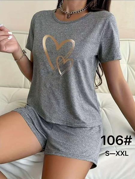 Пижама Romeo life (44-52) 106 grey (лето)