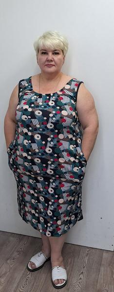 Сарафан Romeo life (50-60) 2025 green (лето)