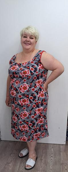 Сарафан Romeo life (50-60) 2025 grey (лето)