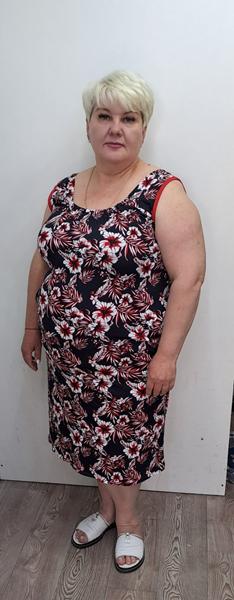 Сарафан Romeo life (50-60) 2025-1 black (лето)