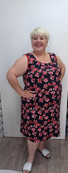 Сарафан Romeo life (50-60) 2025-3 black (лето)