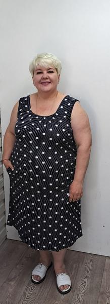 Сарафан Romeo life (50-60) 2025-4 black (лето)