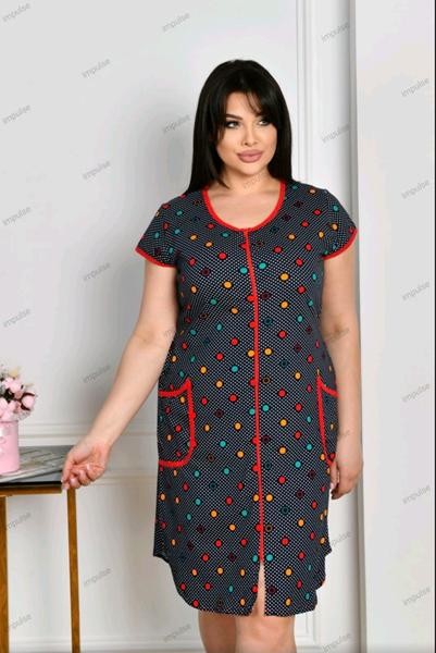 Халат Romeo life (50-58) 2620 black (лето)