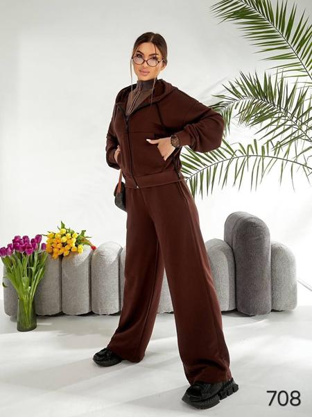 Костюм спорт Romeo life (44-50) 708 brown (деми)