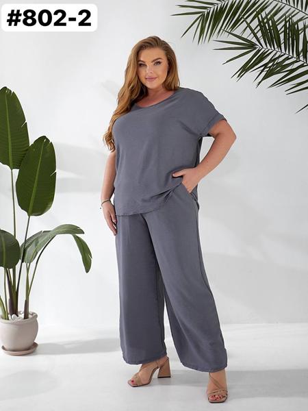 Костюм Romeo life (50-60) 802-2 grey (лето)