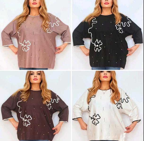 Свитер Romeo life (54-58) RL1024 brown (деми)