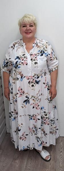 Платье Romeo life (56-60) RL1060 white (лето)