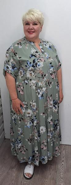 Платье Romeo life (56-60) RL1062 mint (лето)