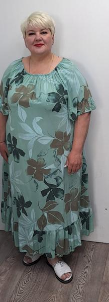 Платье Romeo life (54-60) RL1070 mint (лето)