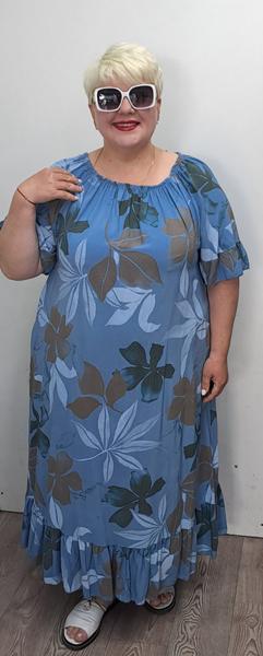 Платье Romeo life (54-60) RL1071 l.blue (лето)