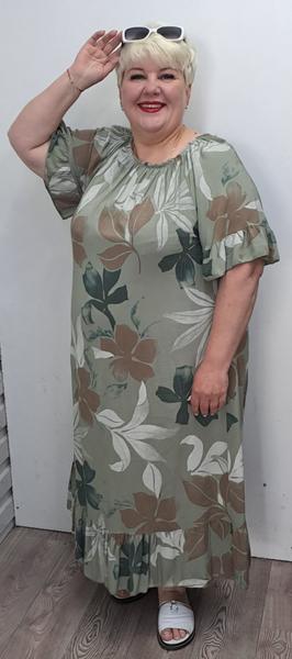 Платье Romeo life (54-60) RL1072 green (лето)