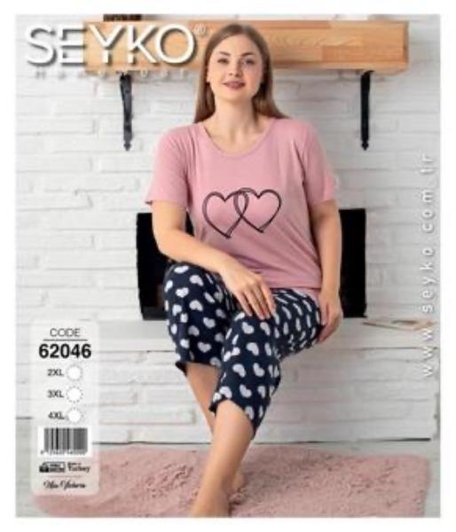 Пижама Disneyopt (2XL-4XL) DS725-62046 pink (лето)