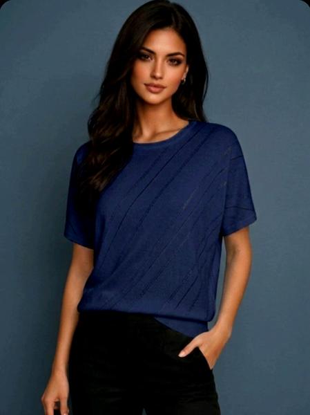 Американка Julia (50-52) JL1012 navy (лето)