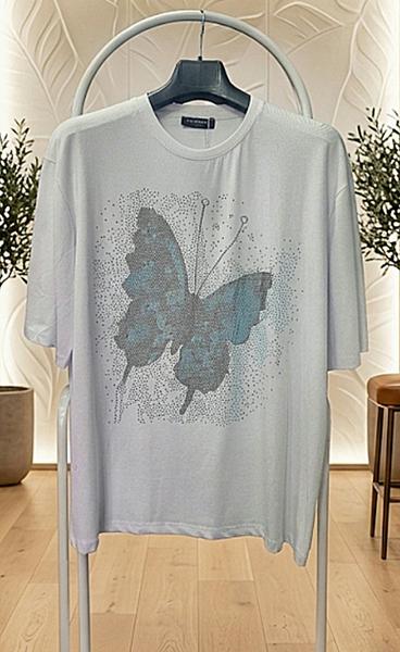 Футболка Julia (one size) JL1018 white (лето)