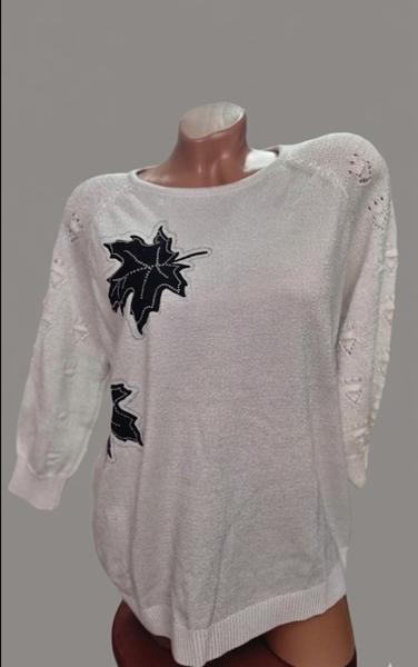 Свитер Julia (52-54) JL1024 white (деми)