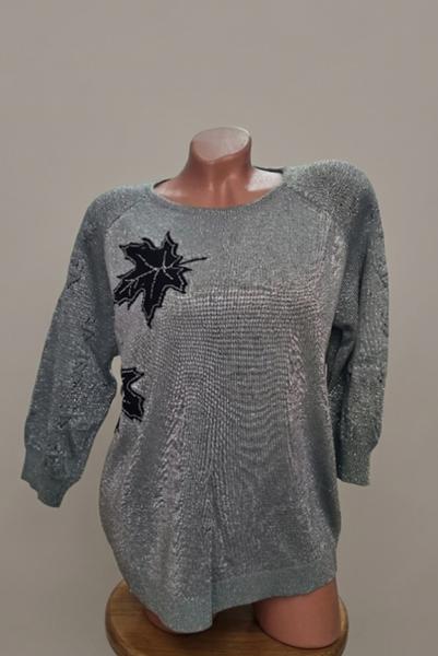 Свитер Julia (52-54) JL1025 d.grey (деми)