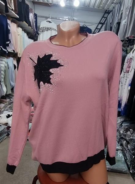 Свитер Julia (52-54) JL1045 pink (деми)