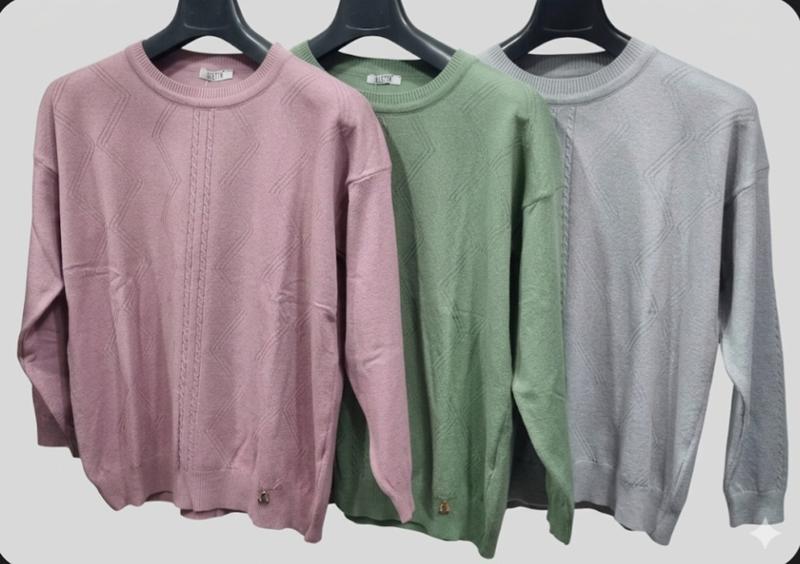 Свитер Julia (52-54) JL1060 grey (деми)