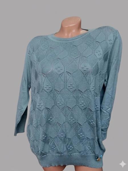 Свитер Julia (50-52) JL1075 l.blue (деми)