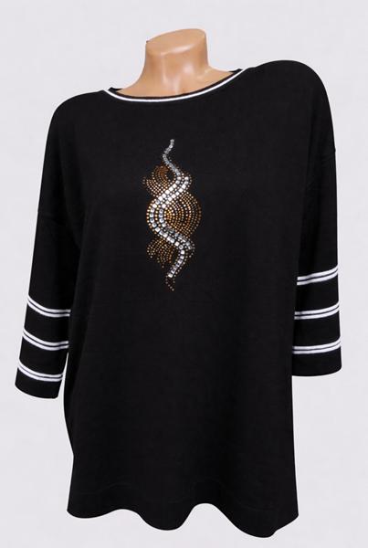 Американка Julia (54-56) JL1078 black (деми)