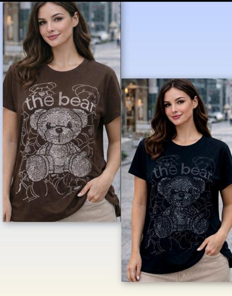 Футболка Julia (52-56) JL1083 black (лето)