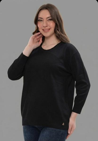 Свитер Julia (52-54) JL1166 black (деми)